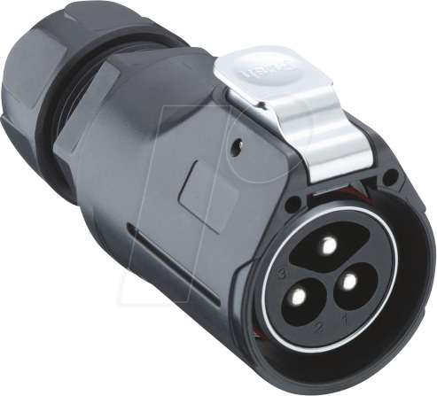LUT 2850-02-T20T - Quicklock-Stecker - Größe 28, 2 pol von LUTRONIC