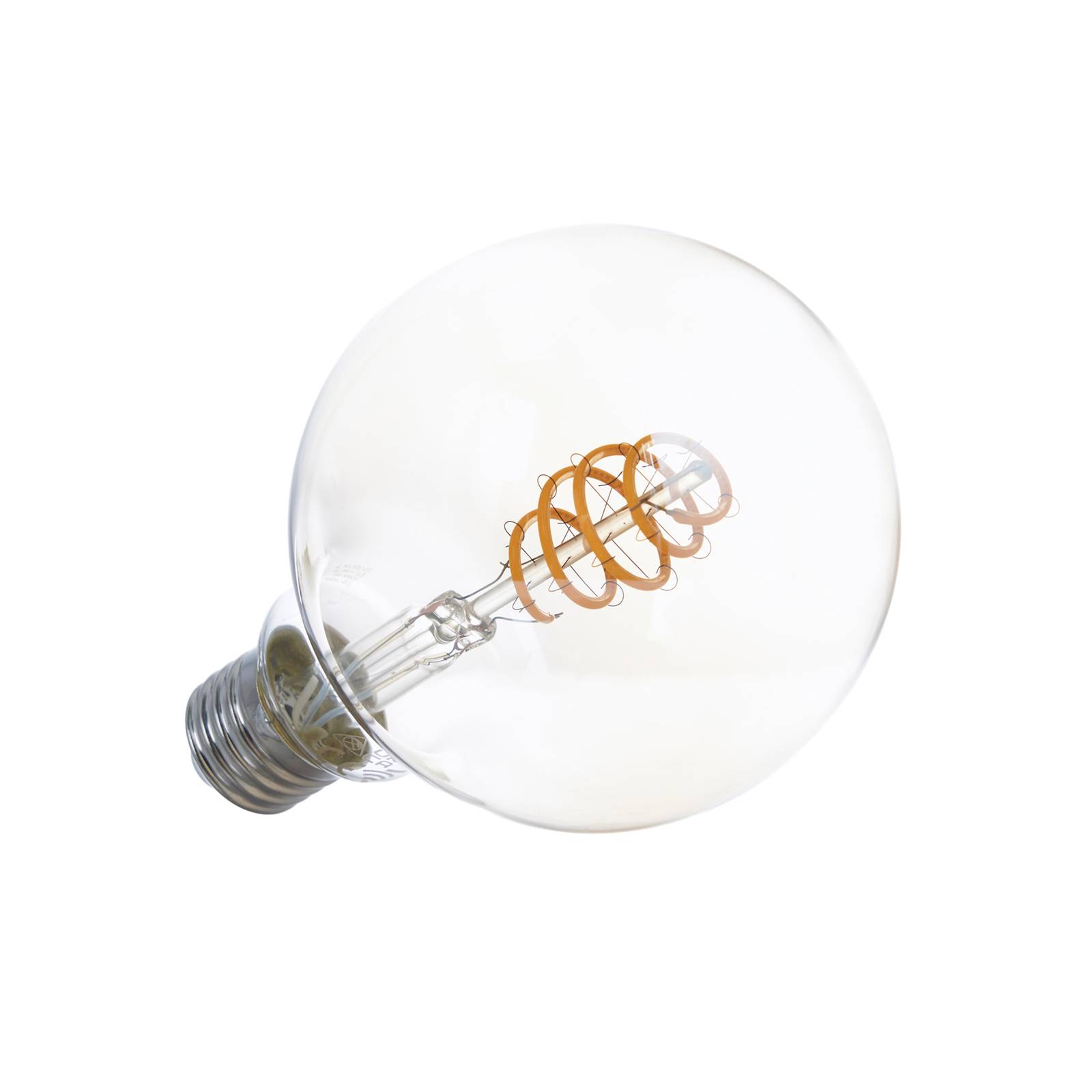 LUUMR Smart LED-Leuchtmittel G95 E27 amber 4,9W Tuya WLAN von LUUMR