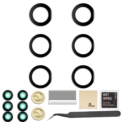LUVSS 2 Pack Kamera Glas für Samsung Galaxy S21 / S21+ Plus Rückseite Kamera Deckel Linse Original Wasserdich Ersatz Reparatur Set SM-G996B G991B/DS LUVSS 2 Pack Kamera Glas für Samsung Galaxy S21 / S21+ Plus Rückseite Kamera Deckel Linse Original Wasserdich Ersatz Reparatur Set SM-G996B G991B/DS von LUVSS