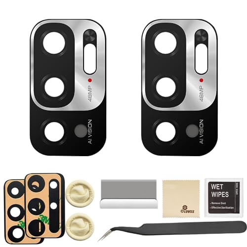 LUVSS 2 Pack Kamera Glas für Xiaomi Redmi Note 10 5G Rückseite Kamera Deckel Linse Original Wasserdich Ersatz Reparatur LUVSS 2 Pack Kamera Glas für Xiaomi Redmi Note 10 5G Rückseite Kamera Deckel Linse Original Wasserdich Ersatz Reparatur von LUVSS