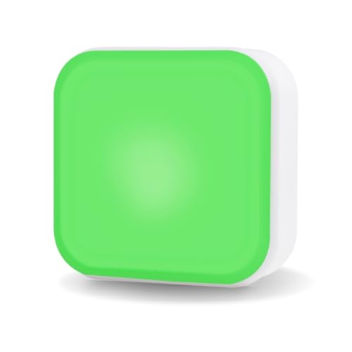 Luxafor Cube 2 – App-freies, eigenständiges Busy-Licht für Büros – LED-Verfügbarkeits- und Statusanzeige für Arbeitsbereich, Büro und Konferenzräume – einfach drehen, um die Farben zu ändern von LUXAFOR