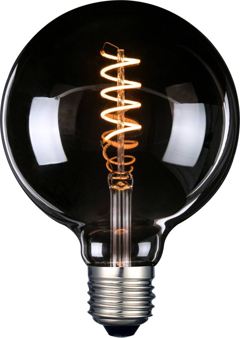 LUXULA LED-Filament-Lampe, SPIRAL, Globe, E27, 4W, 40lm, 1800K, dimmbar von LUXULA