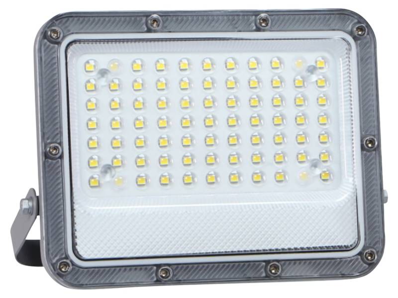 LUXULA LED-Fluter, EEK: E, 50W, 6500lm, 4000K, IP65, grau von LUXULA
