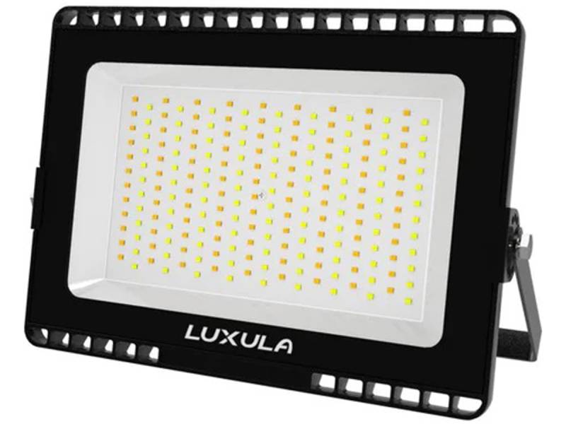 LUXULA LED-Fluter, EEK: F, 100W, 10000lm, CCT, schwarz von LUXULA