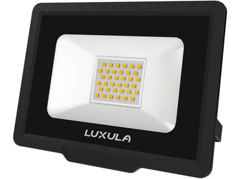 LUXULA LED-Fluter, EEK: F, 30W, 3000lm, 4000K, schwarz von LUXULA