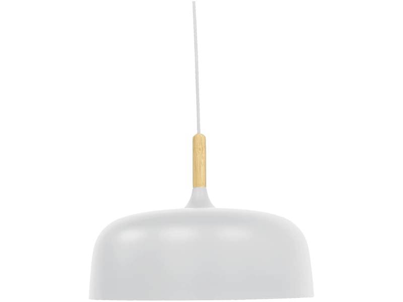 LUXULA LED-Hängeleuchte LX700173, E27-Fassung, IP20, Ø30 cm, weiß, rund von LUXULA