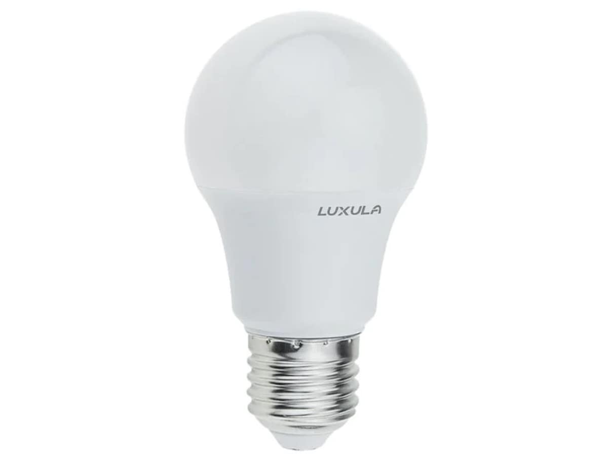 LUXULA LED-Lampe, Tropfenform, E27, EEK: F, 9W, 835lm, 2700K von LUXULA