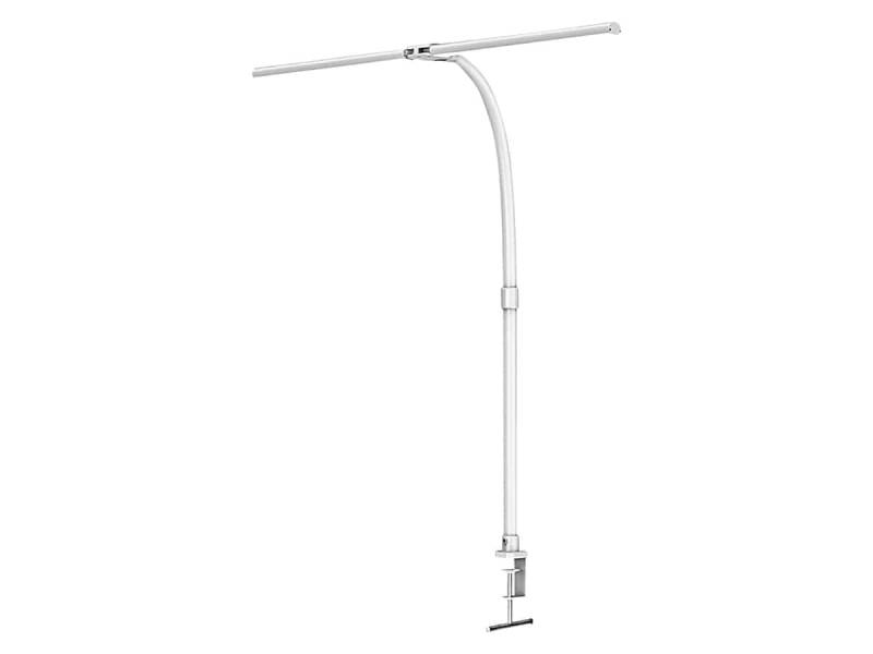 LUXULA LED-Schreibtischleuchte, EEK: G, 24 W, 800 lm, CCT, weiß von LUXULA