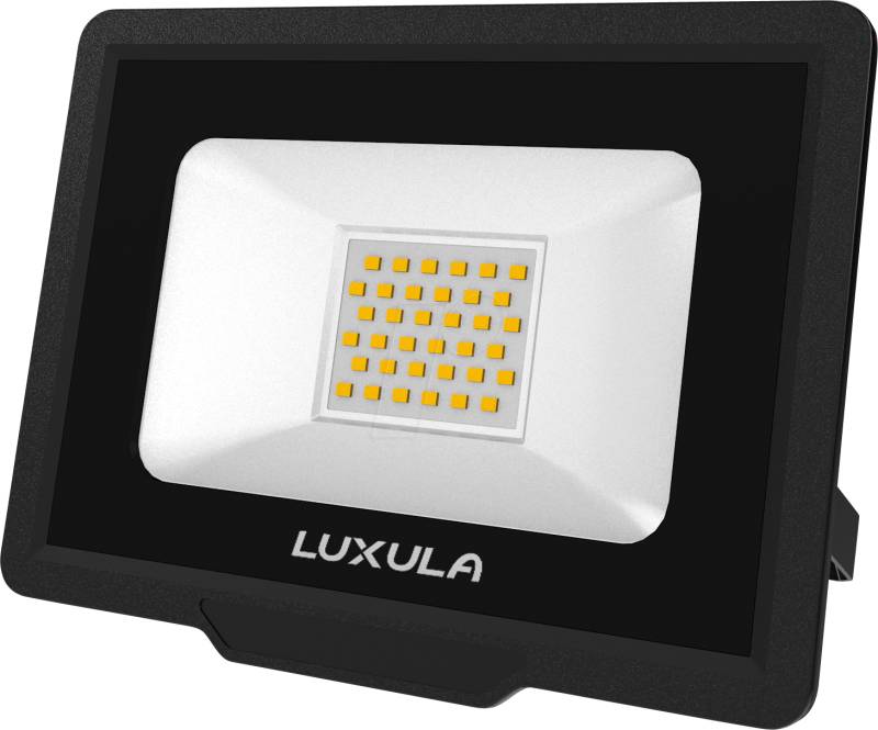 LUXULA LX400102 - LED-Flutlicht, 30 W, 3000 K, 3000 lm, IP65 von LUXULA