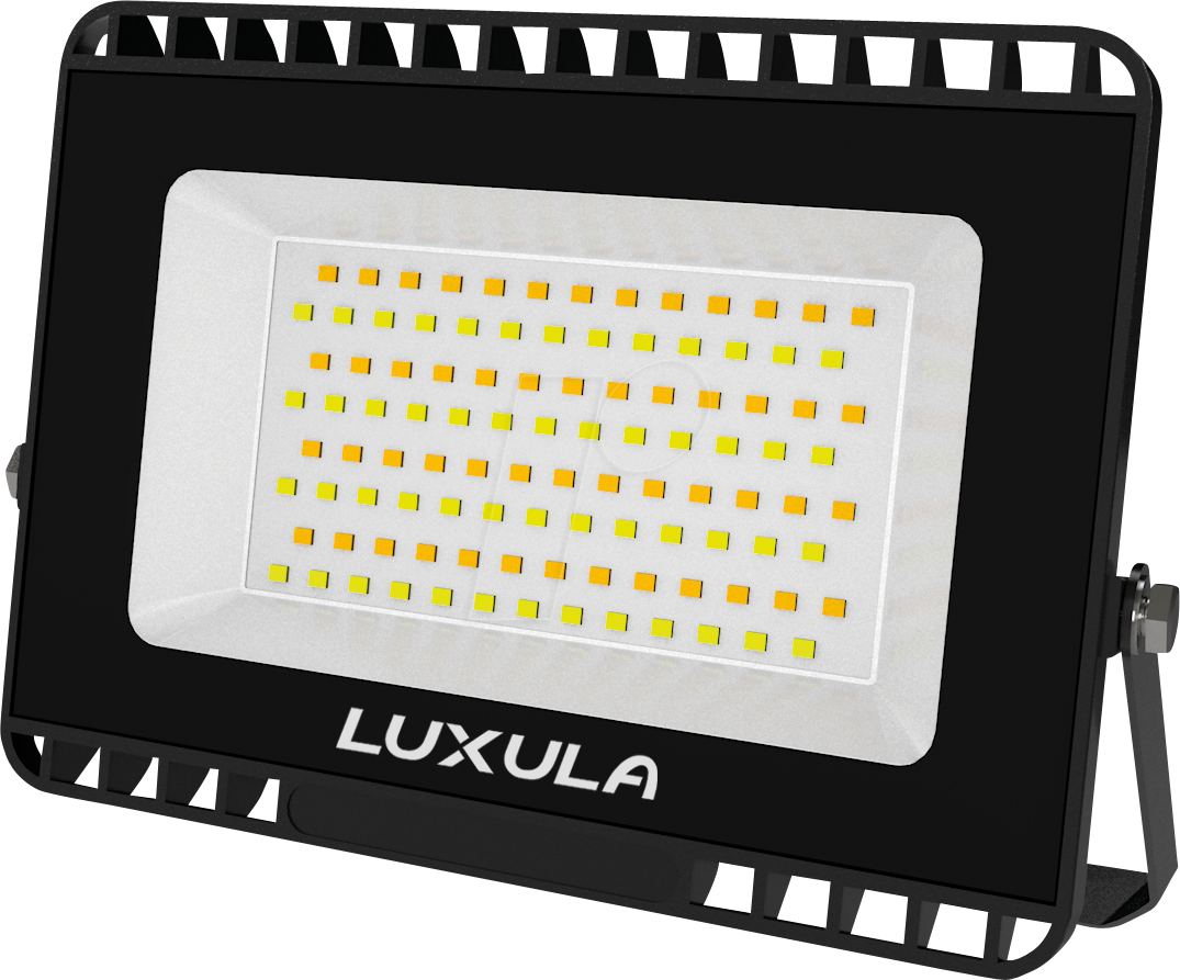 LUXULA LX400130 - LED-Flutlicht, 50 W, 3000-6500 K CCT, 5000 lm, IP65 von LUXULA