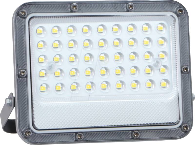 LUXULA LX400232 - LED-Flutlicht, 30 W, 3900 lm, 4000 K, grau, IP65 von LUXULA