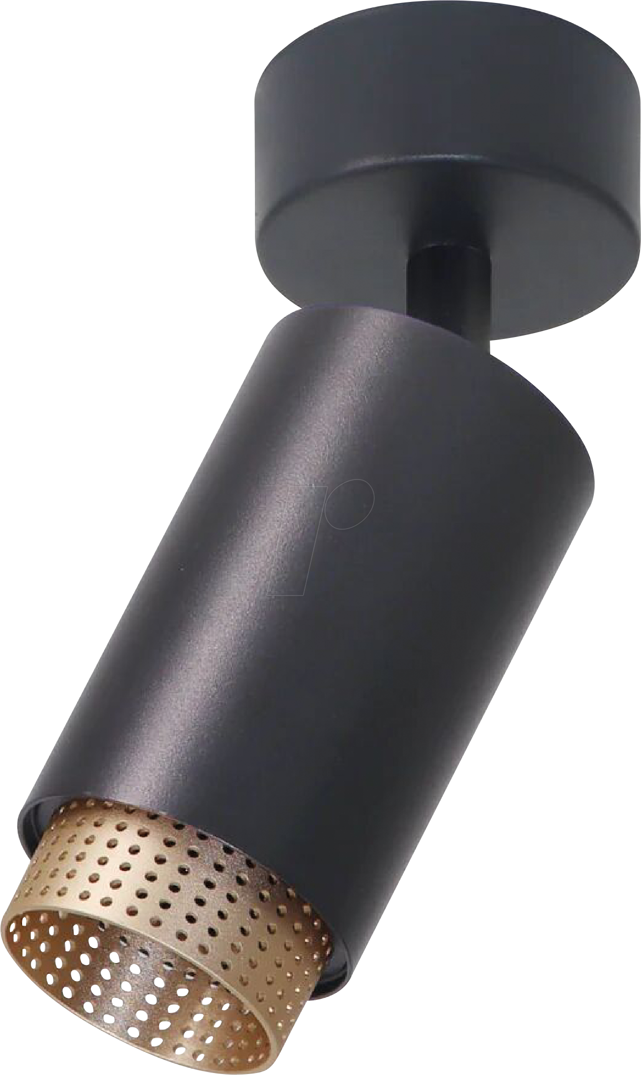 LX-300229 - Schwenkbarer LED Aufbauspot GU10, schwarz/gold, IP20, ALU LX-300229 - Schwenkbarer LED Aufbauspot GU10, schwarz/gold, IP20, ALU von LUXULA