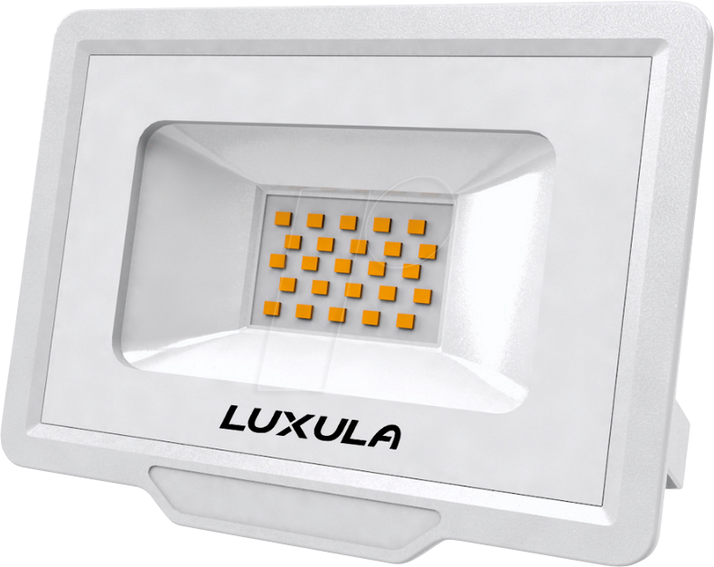 LX-400201 - LED-Fluter, 20 W, 3000 K , 2000 lm, weiß, IP65, TÜV von LUXULA