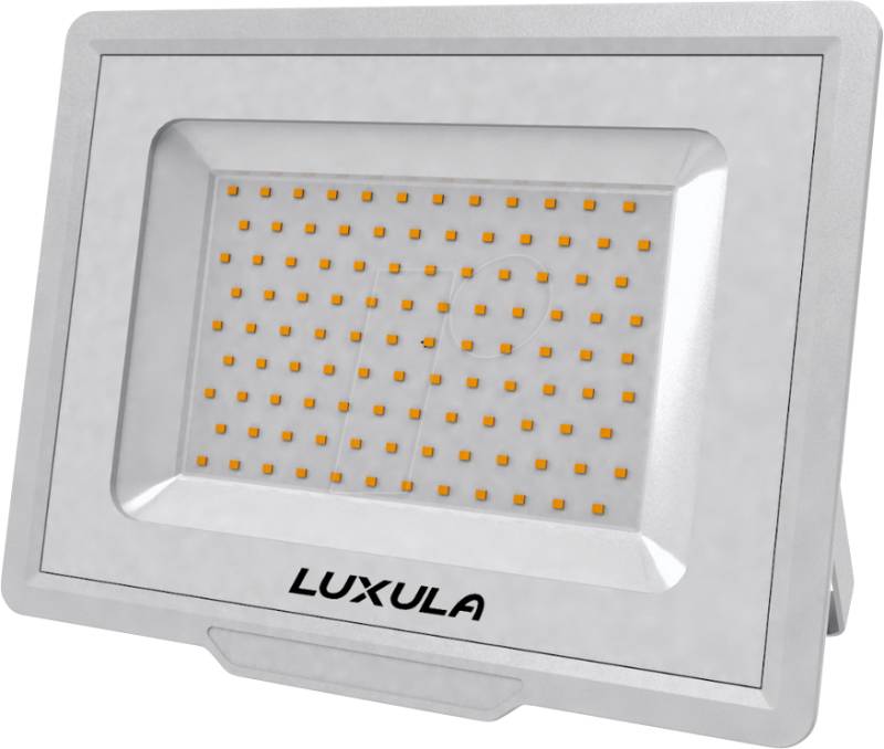 LX-400204 - LED-Fluter, 100 W, 3000 K , 10000 lm, weiß, IP65, TÜV von LUXULA