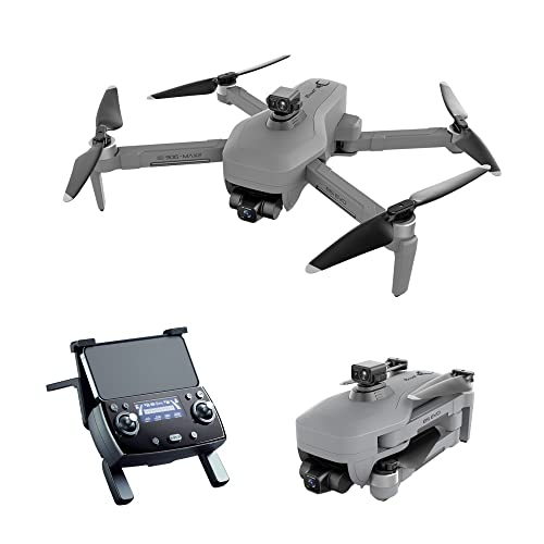 LUXWALLET EvoFly ² Dodge - 45 km/h - 4K-GPS-Drohne - 4 km - Hindernisvermeidung - 5-GHz-WLAN - Gimbal 3-Achsen-Kamera - Micro SD - Professionell von LUXWALLET