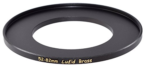 Lu & # x17d; ID X2 Messing 52 mm bis 82 mm Step Up Filter Ring Adapter 52 82 Luzid von LUŽID