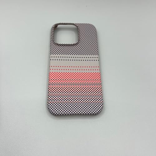 LVVLBBT Dünne, Harte PC-Kohlefaser-Muster-Matthülle für iPhone 15 14 Pro Max 16 Pro Plus 13 12 Stoßfeste Hülle (für iPhone 15 Pro/A9) von LVVLBBT
