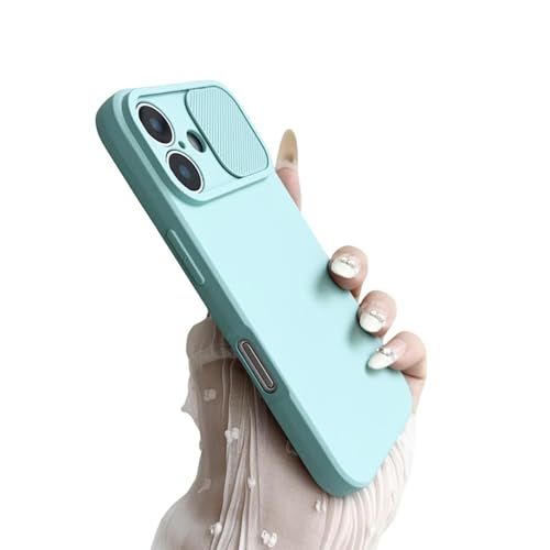 LVVLBBT Kameraschutz, weiche TPU-Hülle für iPhone 16 15 14 13 12 Mini 11 Pro Xr X Xs Max 7 8 Plus Se, einfarbig, stoßfeste Abdeckung (für iPhone 12Pro Max/Blau) von LVVLBBT