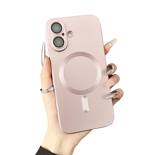 LVVLBBT Metallisch Mattes magnetisches Gehäuse für iPhone 16 15 14 Pro Max Plus 13 12 11 Xr X Xs 7 8 Se Stoßfeste Abdeckung (für iPhone X oder XS/PK) von LVVLBBT