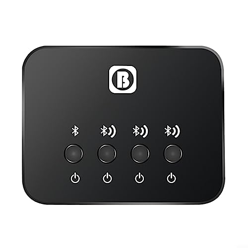 3-in-1 Bluetooth 5.0 Transmitter Empfänger Audio-Splitter für Musik-Sharing-Geräte, Anschluss für Laptop/TV/Telefon, Audio-Bluetooth-Adapter, von LVYXON