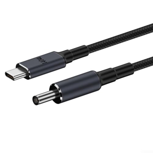 LVYXON Starlink Mini-USB-C-auf-DC-Stromkabel, 140 W PD-Ladegerät und PD-Powerbank, 180 cm, Schwarz, 1 Stück, für Starlink Mini und Laptop, Outdoor-Aktivitäten, Reisen von LVYXON