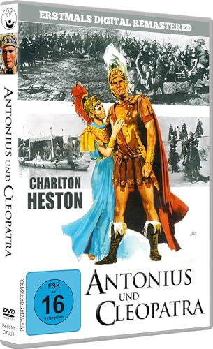 Antonius und Cleopatra - mit Weltstarbesetzung wie Ben Hur Legende Charlton Heston (OT: William Shakespeare Antony and Cleopatra) von History Movies