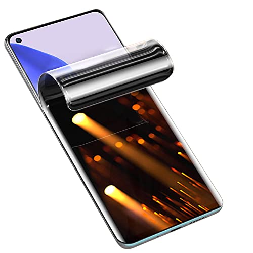 [2 Stück] Displayschutzfolie aus Hydrogel Sichtschutz für Xiaomi Mi 11 5G / Mi 11 Pro/Mi 11 Ultra, weiche Anti-Spionage-Schutzfolie, hohe Empfindlichkeit [Fingerprint Sensor] von LXEEOLX