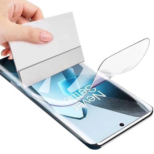 LXEEOLX [2 Stück Hydrogel Displayschutzfolie für OnePlus 13R, [hohe Empfindlichkeit] [Flexibler Film] [Ultra Transparent] [Anti-Kratzer] Weiches TPU-Displayschutz von LXEEOLX