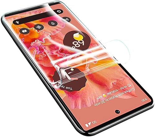 LXEEOLX [2 Stück Hydrogel TPU Schutzfolie für Google Pixel 6 Pro 5G, Transparenter Soft Bildschirmschutz mit Fingerabdruck-ID Unterstützen [HD Klar][Anti-Kratzer][Anti-Öl] von LXEEOLX