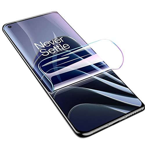 LXEEOLX [2 Stück Hydrogel TPU Schutzfolie für OnePlus 10 Pro 5G, Transparenter Soft Bildschirmschutz mit Fingerabdruck-ID Unterstützen [HD Klar][Anti-Kratzer][Anti-Öl] von LXEEOLX