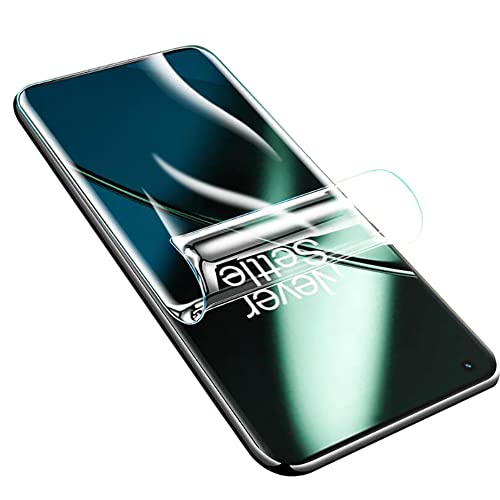 LXEEOLX [2 Stück Hydrogel TPU Schutzfolie für OnePlus 11 5G, Transparenter Soft Bildschirmschutz mit Fingerabdruck-ID Unterstützen [HD Klar][Anti-Kratzer][Anti-Öl] von LXEEOLX