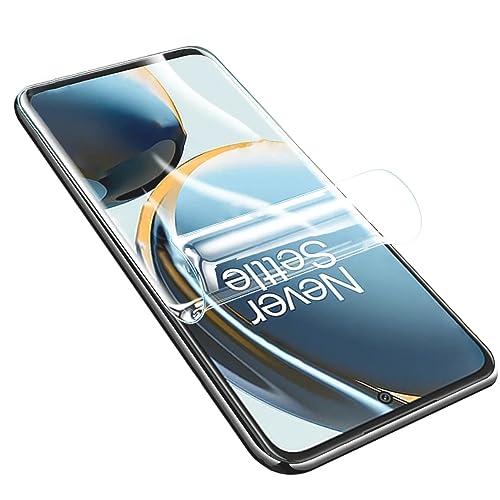 LXEEOLX [2 Stück Hydrogel TPU Schutzfolie für OnePlus Nord 3, Transparenter Soft Bildschirmschutz mit Fingerabdruck-ID Unterstützen [HD Klar][Anti-Kratzer][Anti-Öl] von LXEEOLX