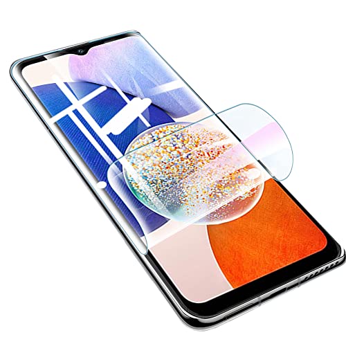 LXEEOLX [2 Stück Hydrogel TPU Schutzfolie für Samsung Galaxy A14 4G/5G, Transparenter Soft Bildschirmschutz mit Fingerabdruck-ID Unterstützen [HD Klar][Anti-Kratzer][Anti-Öl] von LXEEOLX