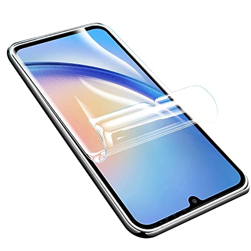 LXEEOLX [2 Stück Hydrogel TPU Schutzfolie für Samsung Galaxy A34, Transparenter Soft Bildschirmschutz mit Fingerabdruck-ID Unterstützen [HD Klar][Anti-Kratzer][Anti-Öl] von LXEEOLX