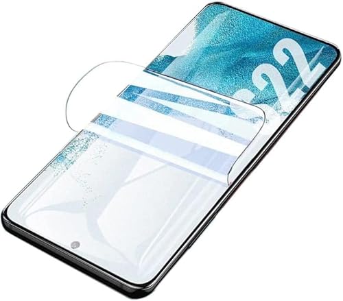 LXEEOLX [2 Stück Hydrogel TPU Schutzfolie für Samsung Galaxy S22 5G, Transparenter Soft Bildschirmschutz mit Fingerabdruck-ID Unterstützen [HD Klar][Anti-Kratzer][Anti-Öl] von LXEEOLX