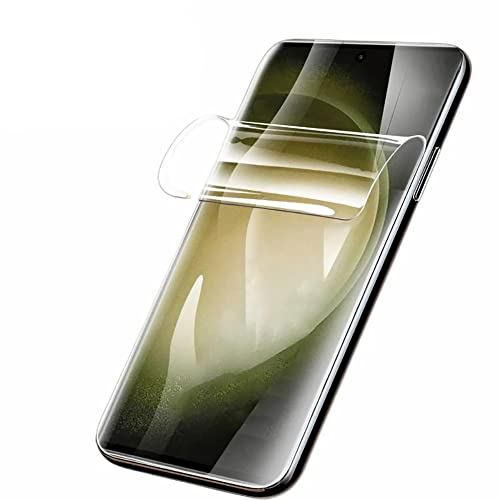 LXEEOLX [2 Stück Hydrogel TPU Schutzfolie für Samsung Galaxy S23+, Transparenter Soft Bildschirmschutz mit Fingerabdruck-ID Unterstützen [HD Klar][Anti-Kratzer][Anti-Öl] von LXEEOLX
