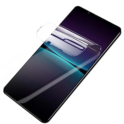 LXEEOLX [2 Stück Hydrogel TPU Schutzfolie für Sony Xperia 10V, Transparenter Soft Bildschirmschutz mit Fingerabdruck-ID Unterstützen [HD Klar][Anti-Kratzer][Anti-Öl] von LXEEOLX