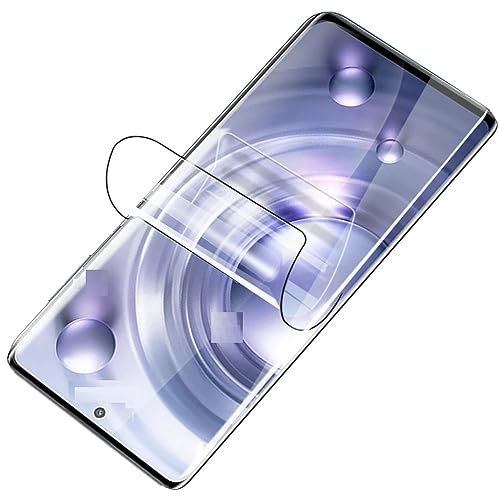 LXEEOLX [2 Stück Hydrogel TPU Schutzfolie für VIVO X90 Pro 5G, Transparenter Soft Bildschirmschutz mit Fingerabdruck-ID Unterstützen [HD Klar][Anti-Kratzer][Anti-Öl] von LXEEOLX