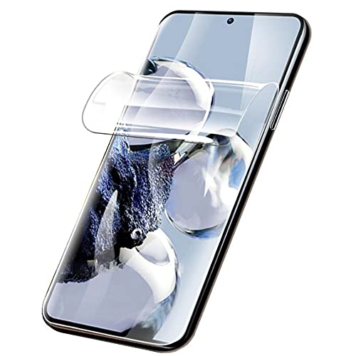 LXEEOLX [2 Stück Hydrogel TPU Schutzfolie für Xiaomi 12T / Xiaomi 12T Pro, Transparenter Soft Bildschirmschutz mit Fingerabdruck-ID Unterstützen [HD Klar][Anti-Kratzer][Anti-Öl] von LXEEOLX