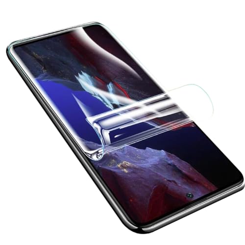 LXEEOLX [2 Stück Hydrogel TPU Schutzfolie für Xiaomi Poco F5 Pro, Transparenter Soft Bildschirmschutz mit Fingerabdruck-ID Unterstützen [HD Klar][Anti-Kratzer][Anti-Öl] von LXEEOLX