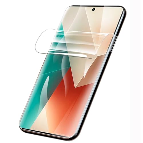LXEEOLX [2 Stück Hydrogel TPU Schutzfolie für Xiaomi Redmi Note 13, Transparenter Soft Bildschirmschutz mit Fingerabdruck-ID Unterstützen [HD Klar][Anti-Kratzer][Anti-Öl] von LXEEOLX