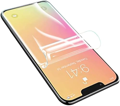 LXEEOLX [2 Stück Hydrogel TPU Schutzfolie für iPhone 14, Transparenter Soft Bildschirmschutz mit Fingerabdruck-ID Unterstützen [HD Klar][Anti-Kratzer][Anti-Öl] von LXEEOLX