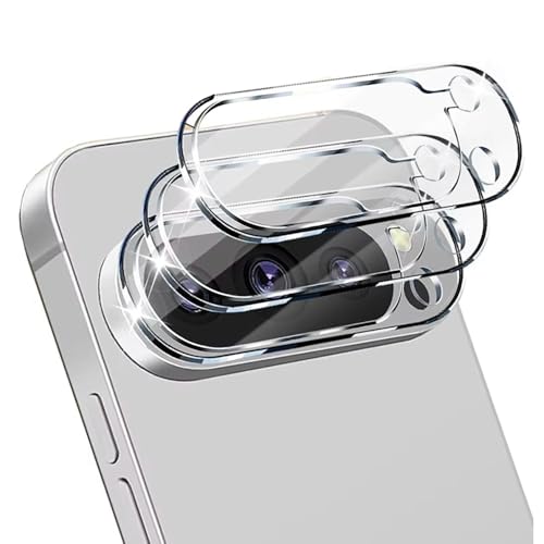 LXEEOLX [3 Stück] Kamera Panzerglas Schutzfolie für Google Pixel 9 Pro, 9H Härte Kameraschutz Blasenfrei Hartglas Kameraschutz [Ultra Transparent] [Anti-Kratzer] von LXEEOLX