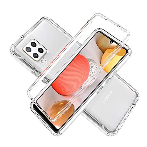 LXHGrowH Hülle für Samsung Galaxy M12, 360 Grad Ganzkörper Stoßfest Handyhülle, Kratzfest Schutzhülle mit Eingebauter Displayschutzfolie, Case Dual - Transparent LXHGrowH Hülle für Samsung Galaxy M12, 360 Grad Ganzkörper Stoßfest Handyhülle, Kratzfest Schutzhülle mit Eingebauter Displayschutzfolie, Case Dual - Transparent von LXHGrowH