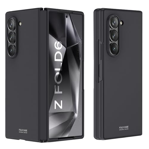 LXHGrowH Hülle für Samsung Galaxy Z Fold 6, Harte PC Militärschutz Schutzhülle, Ultra Slim Stoßfest Handyhülle Rugged Cover für Samsung Galaxy Z Fold 6 5G, Schwarz LXHGrowH Hülle für Samsung Galaxy Z Fold 6, Harte PC Militärschutz Schutzhülle, Ultra Slim Stoßfest Handyhülle Rugged Cover für Samsung Galaxy Z Fold 6 5G, Schwarz von LXHGrowH
