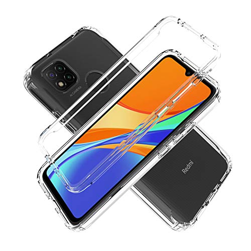 LXHGrowH Hülle für Xiaomi Redmi 9C / Redmi 10A / Redmi 9C NFC, 360 Grad Ganzkörper Stoßfest Handyhülle, Kratzfest Schutzhülle mit Eingebauter Displayschutzfolie, Case Dual - Transparent LXHGrowH Hülle für Xiaomi Redmi 9C / Redmi 10A / Redmi 9C NFC, 360 Grad Ganzkörper Stoßfest Handyhülle, Kratzfest Schutzhülle mit Eingebauter Displayschutzfolie, Case Dual - Transparent von LXHGrowH