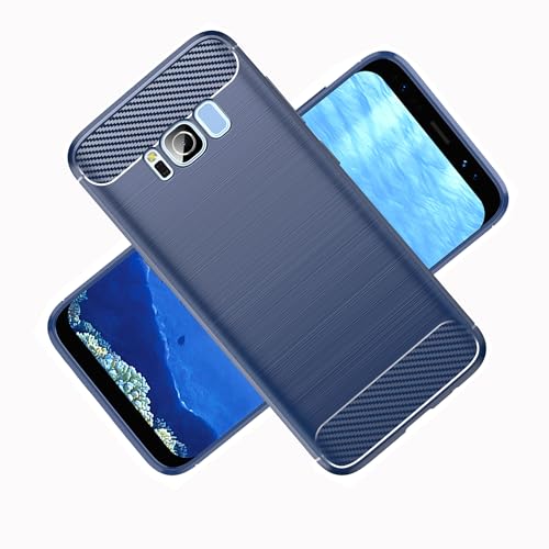 LXHGrowH Schutzhülle für Samsung Galaxy S8+ / Samsung Galaxy S8 Plus, stoßfest, dünn, weich, Silikon, stoßfest, TPU-Gel, flexibel, kratzfest, Blau LXHGrowH Schutzhülle für Samsung Galaxy S8+ / Samsung Galaxy S8 Plus, stoßfest, dünn, weich, Silikon, stoßfest, TPU-Gel, flexibel, kratzfest, Blau von LXHGrowH