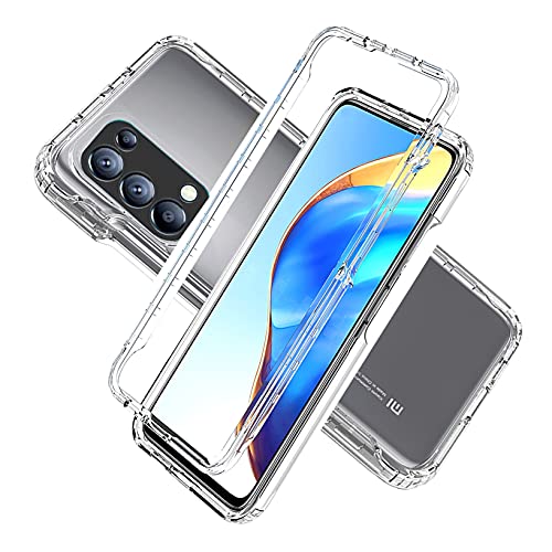 LXHGrowH Hülle für Oppo Find X3 Lite, 360 Grad Ganzkörper Stoßfest Handyhülle, Kratzfest Schutzhülle mit Eingebauter Displayschutzfolie, Case Dual - Transparent LXHGrowH Hülle für Oppo Find X3 Lite, 360 Grad Ganzkörper Stoßfest Handyhülle, Kratzfest Schutzhülle mit Eingebauter Displayschutzfolie, Case Dual - Transparent von LXHGrowH