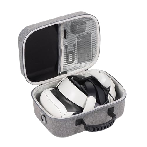 Headsets Aufbewahrungstasche für Quest3 Reise-Tragetasche Headsets harte tragbare Schutzbox von LXJLXD