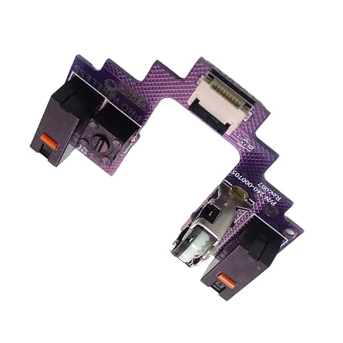 LXJLXD Microswitch Button Board für GProWireless Mouse Motherboards mit silbernen Maus-Encodern Decodern (D2FC 60MN) von LXJLXD